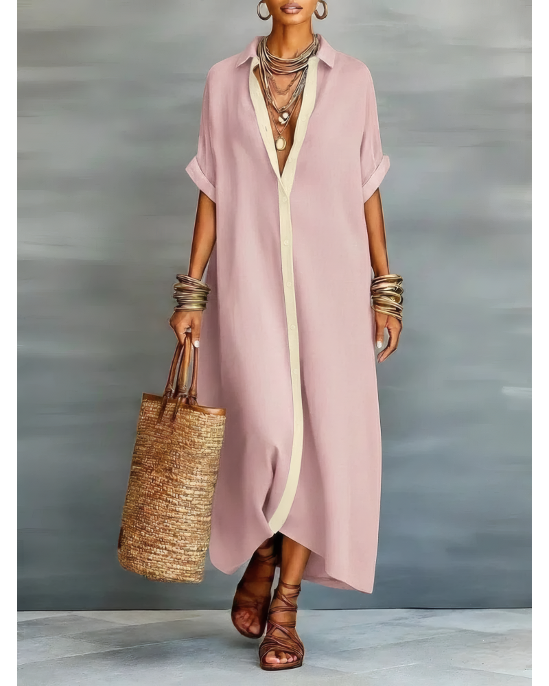 Sunday Drift Shirt Dress