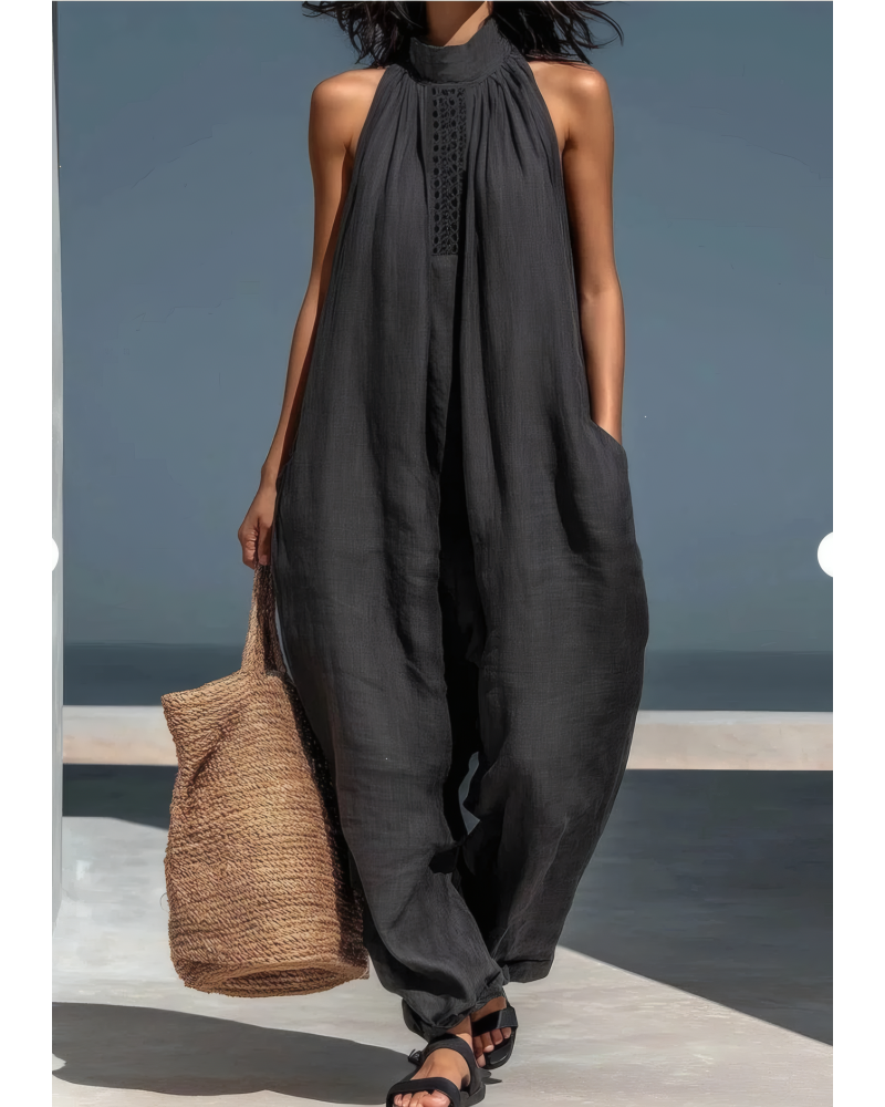 Halcyon Days Halter Jumpsuit