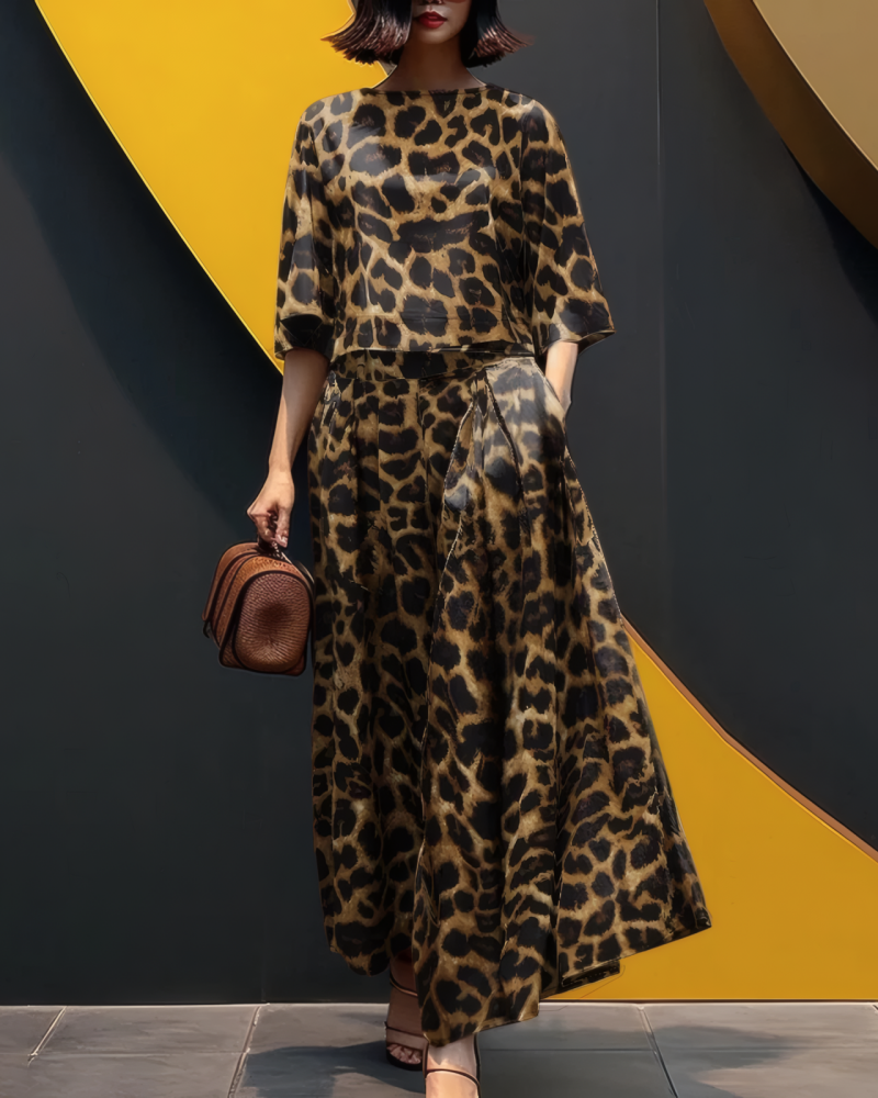 Let's Chill Wide Leg Pant Set