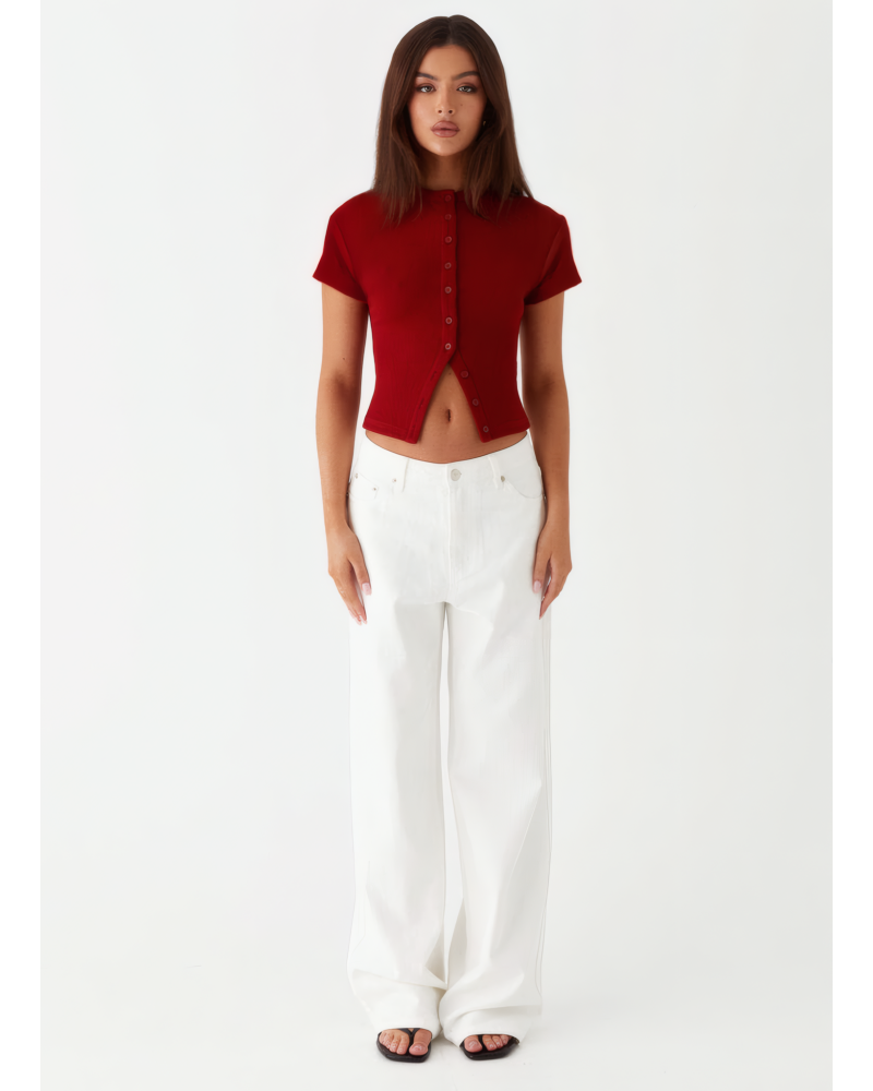 Suzu Ribbed Tee