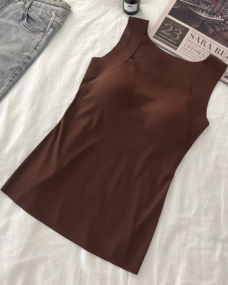 Tank Top with Built in Bra