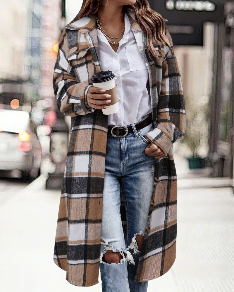 Flannel Plaid Shacket