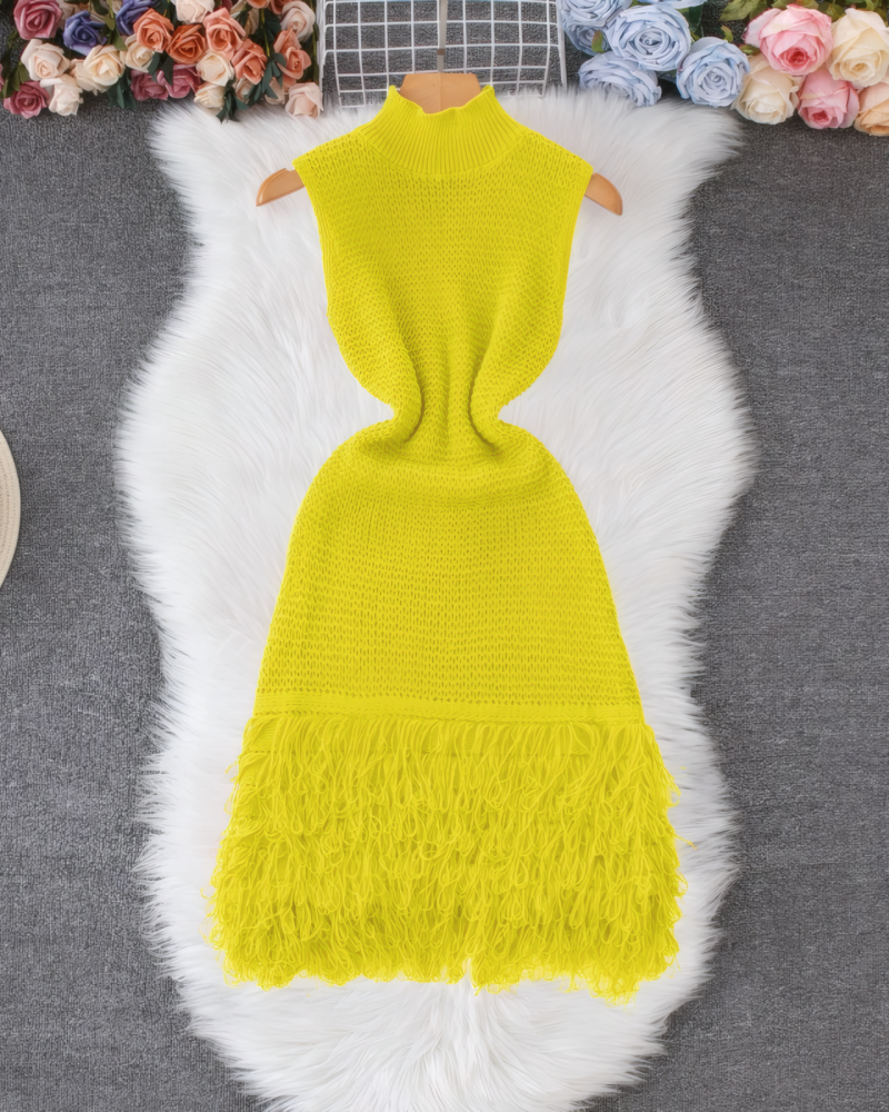 Catalina Crochet Maxi Dress
