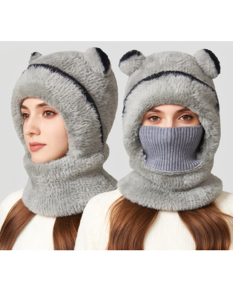 Bear-ear Windproof Hat