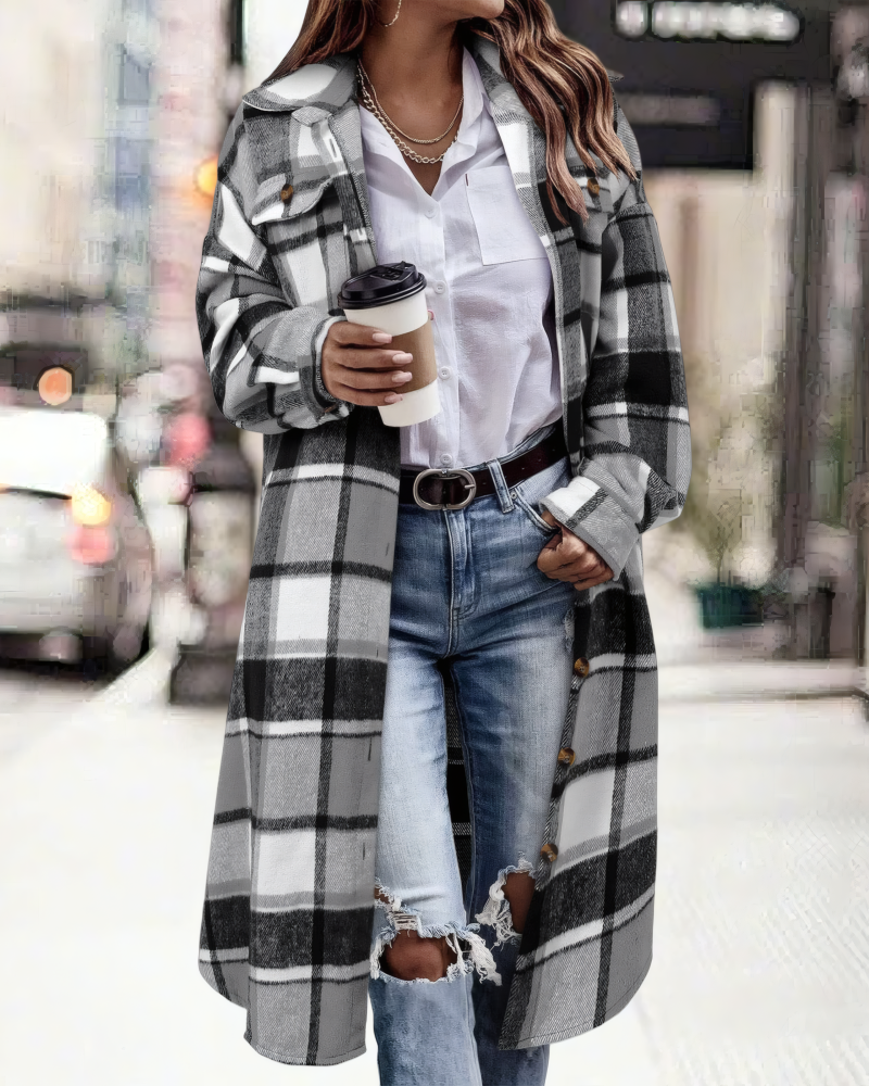 Flannel Plaid Shacket