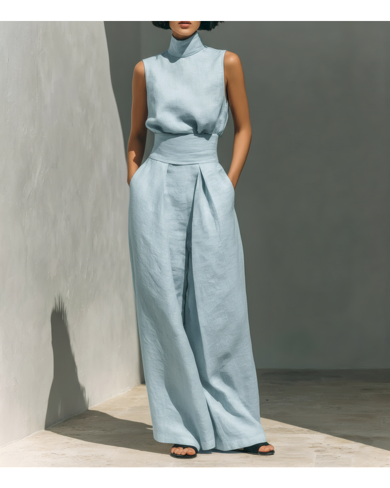 The Sandstone Linen Easy Set