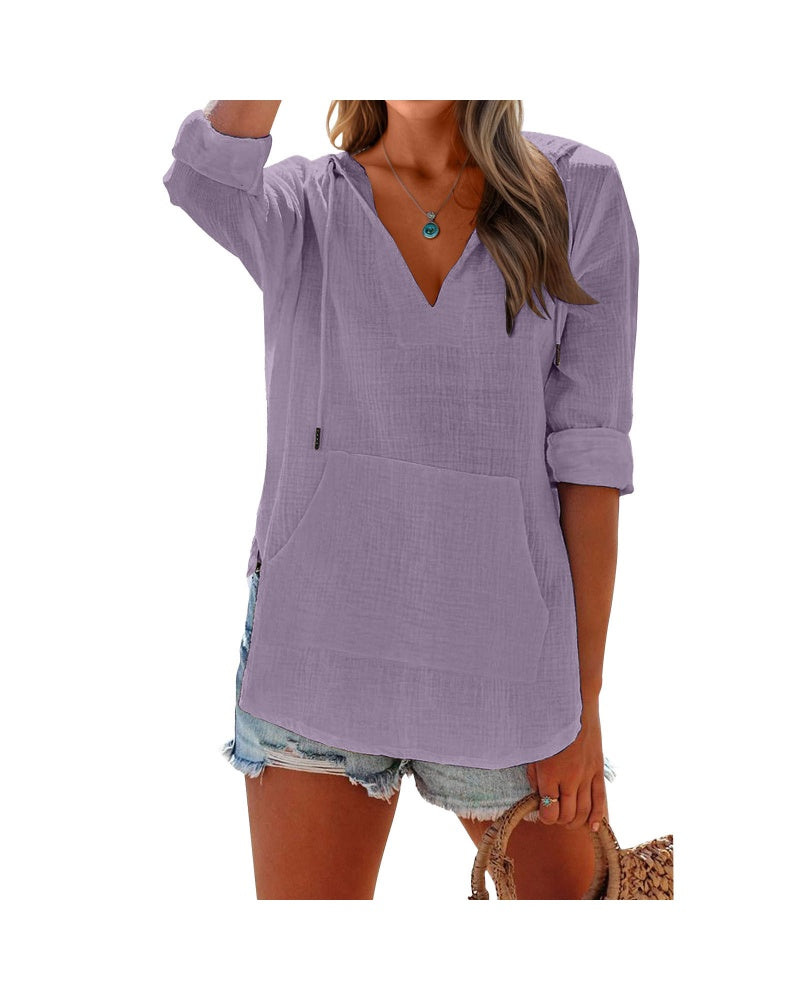 Coastal Breeze Hooded Top