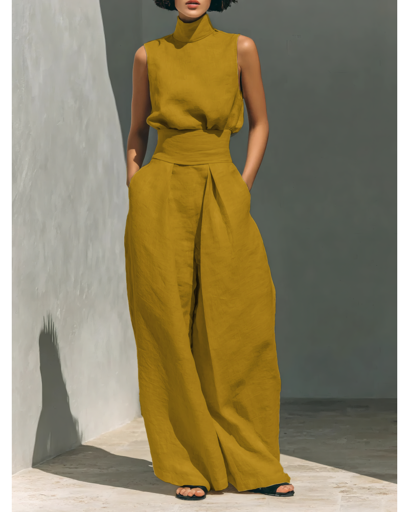 The Sandstone Linen Easy Set