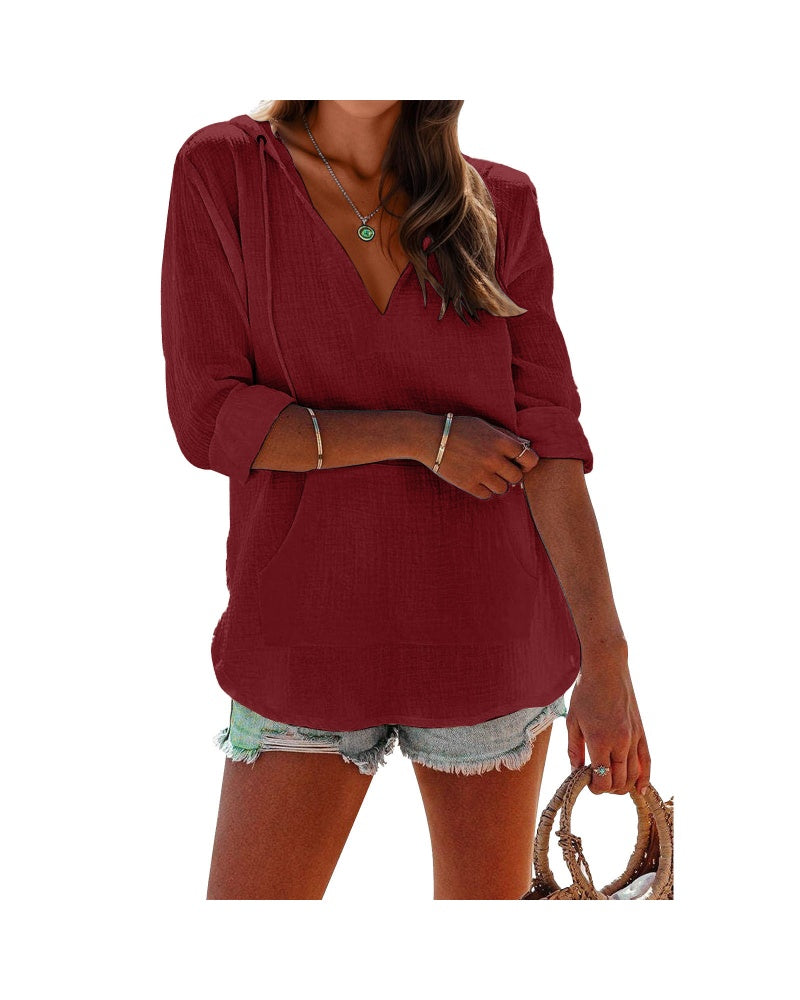 Coastal Breeze Hooded Top