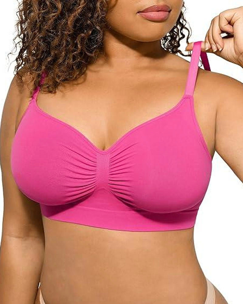 Seamless Comfort Wireless Bra