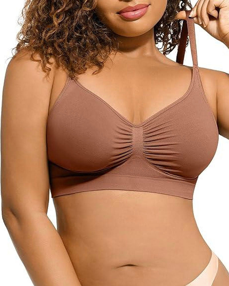 Seamless Comfort Wireless Bra