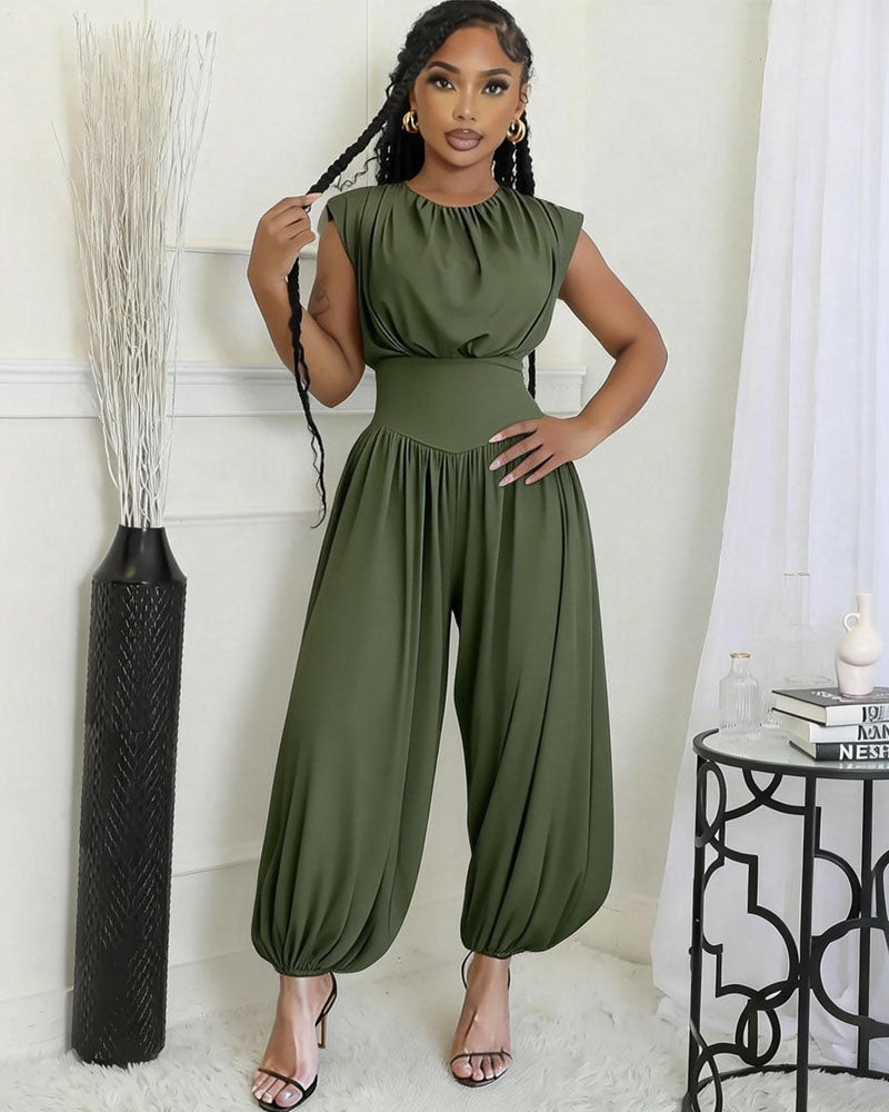 Seems Edgy Bodice Jumpsuit