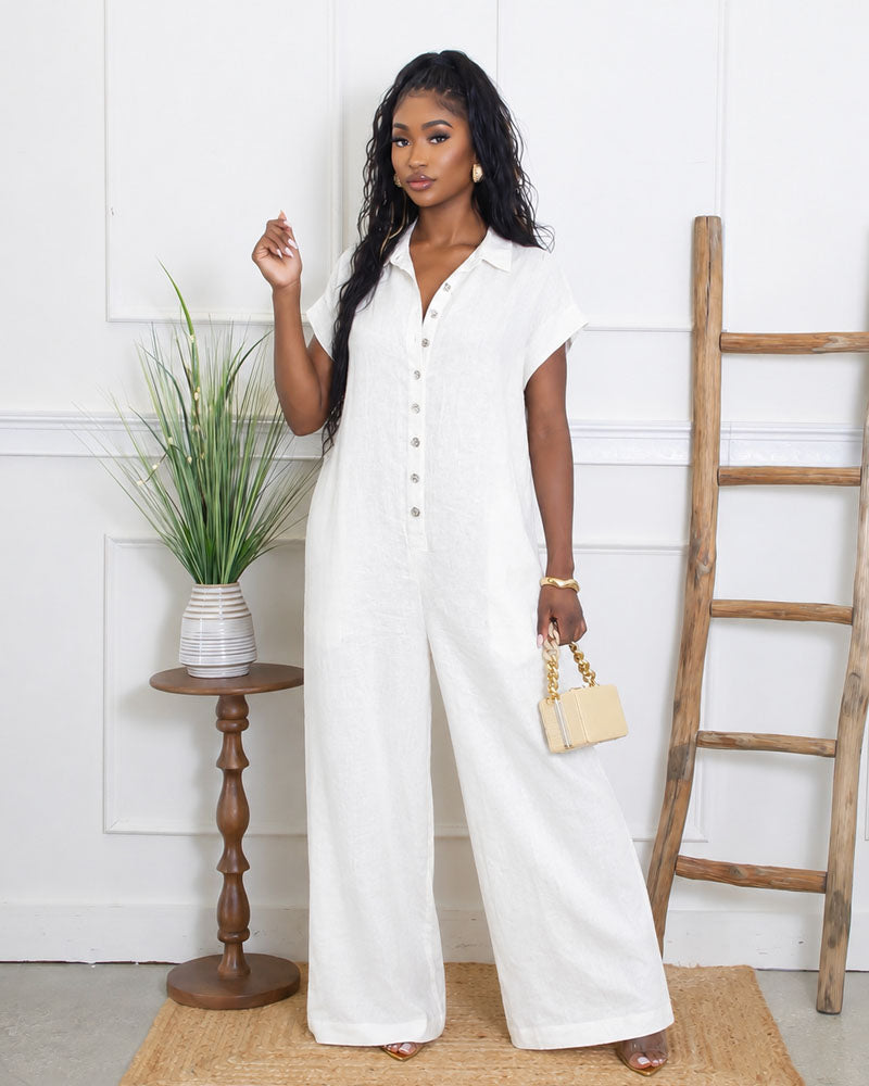Selamara Vacation Wide Leg Jumpsuit