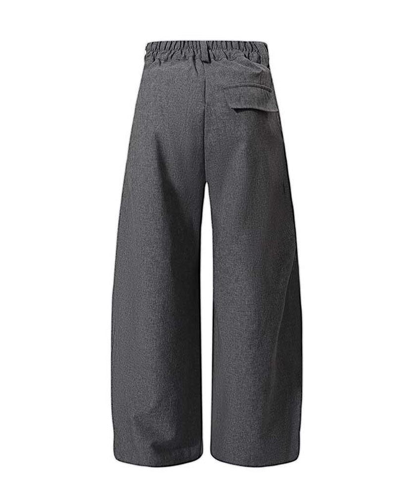 Shape Shift Pleated Barrel Pants