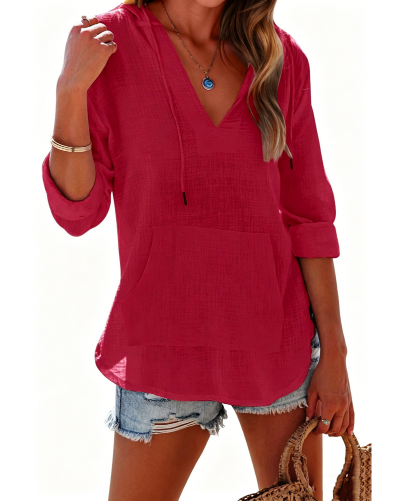 Coastal Breeze Hooded Top