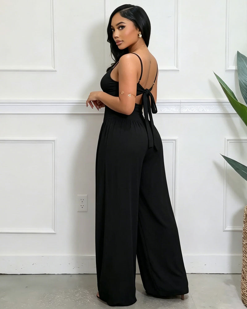Sienna Drape Jumpsuit