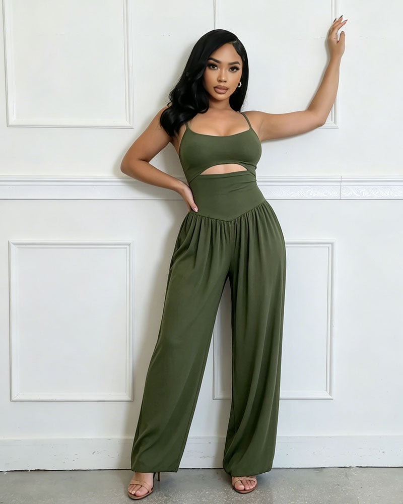 Sienna Drape Jumpsuit