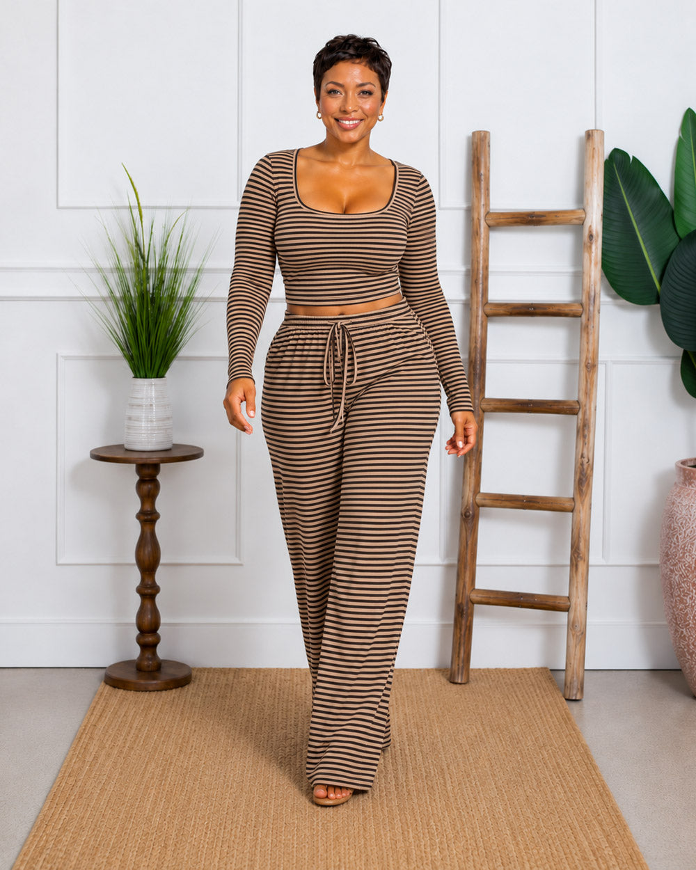 Simple Downtown Stripe Set