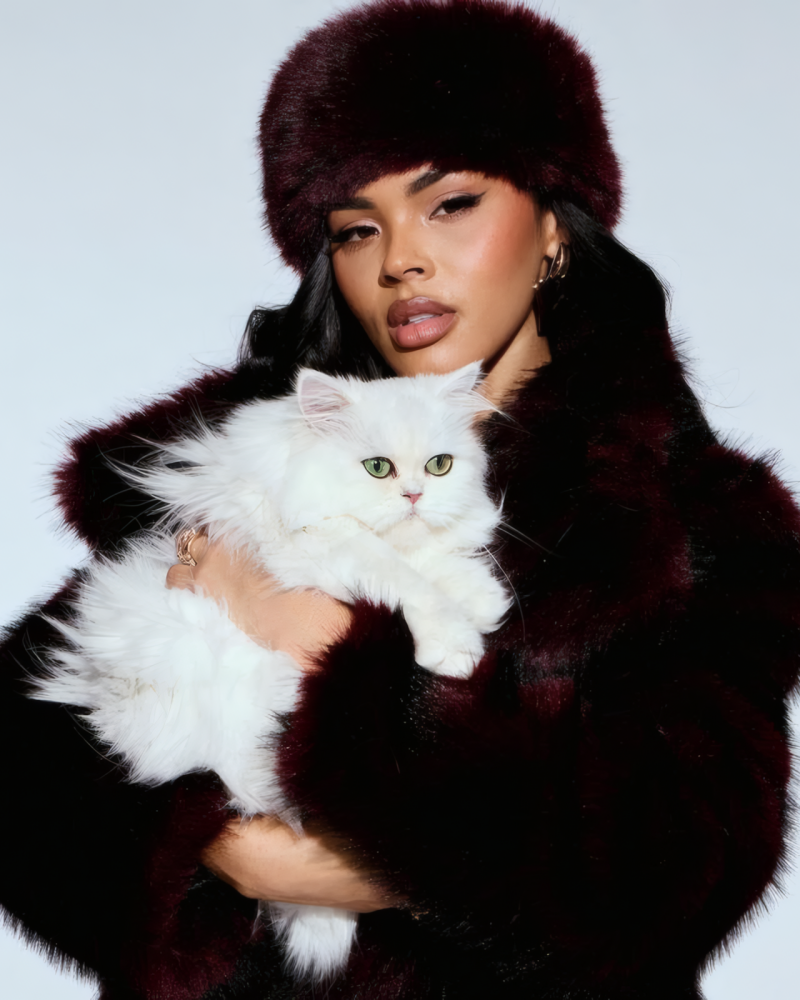 Snow Kissed Faux Fur Headband