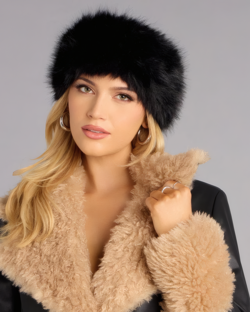 Snow Kissed Faux Fur Headband