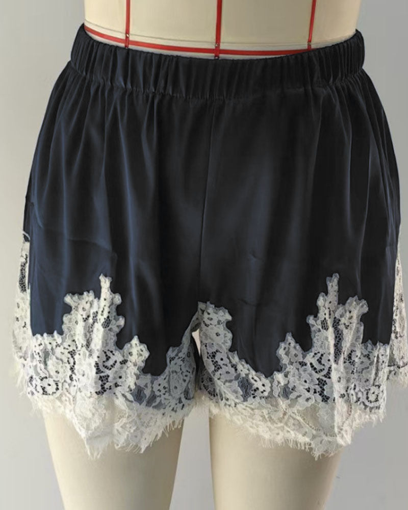 Soft Hour Lace Shorts
