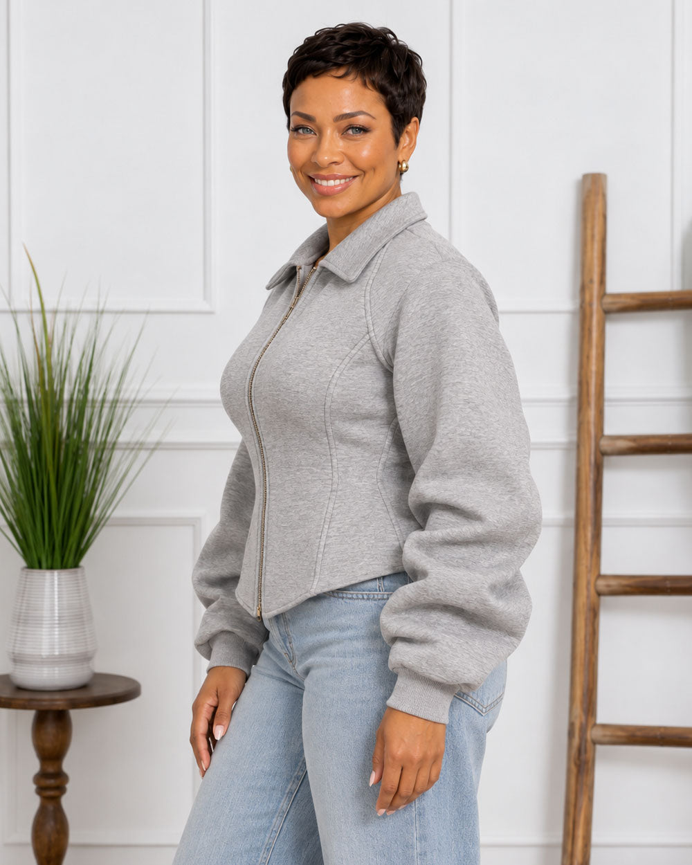 Soft Power Sculpted Zip Jacket