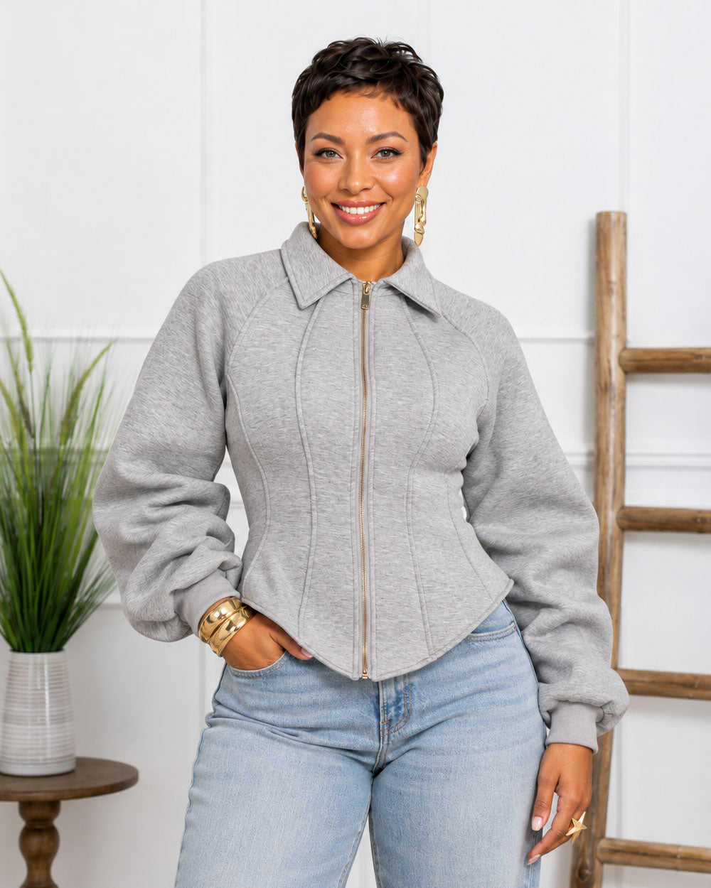 Soft Power Sculpted Zip Jacket