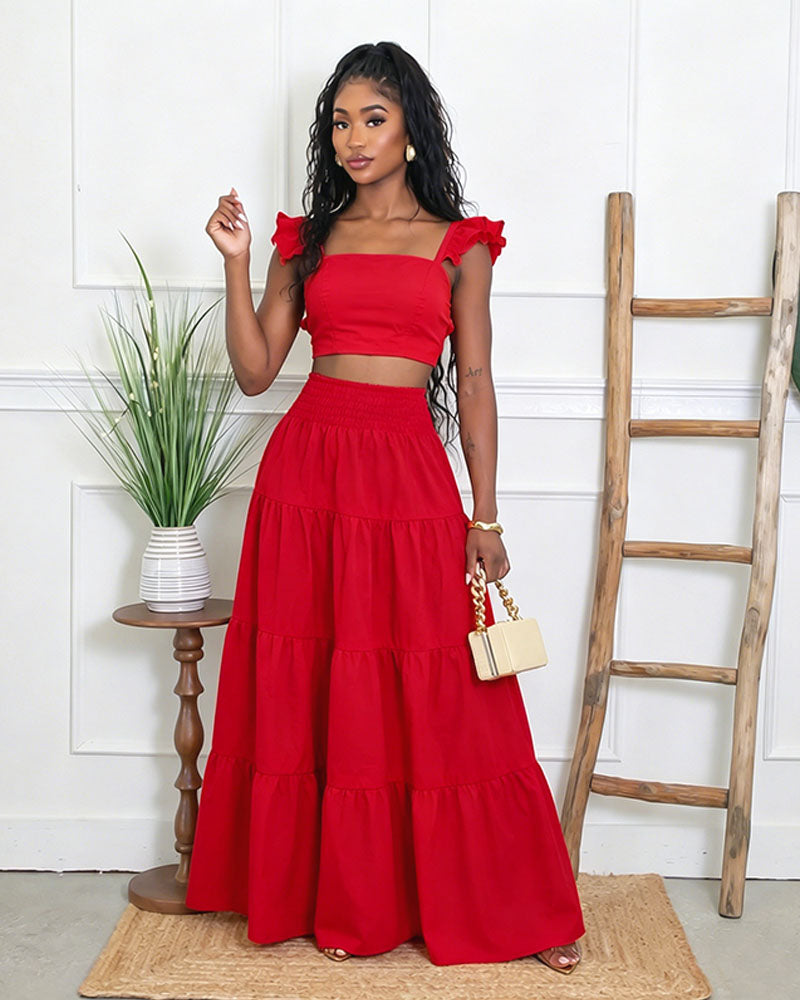 Steal A Kiss Skirt Set
