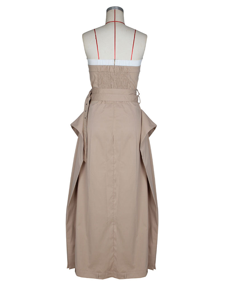 Uptown Edge Trench Dress