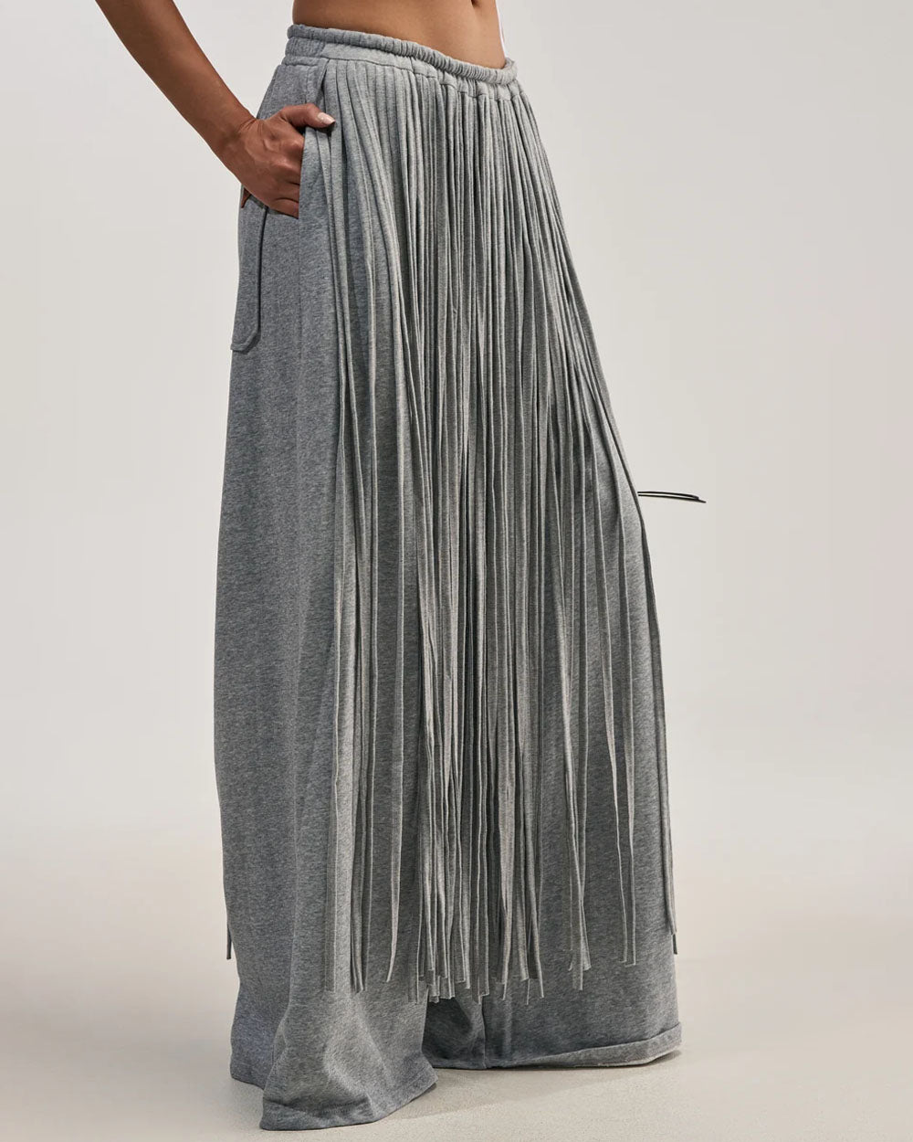 In Motion Fringe Wide-Leg Pants