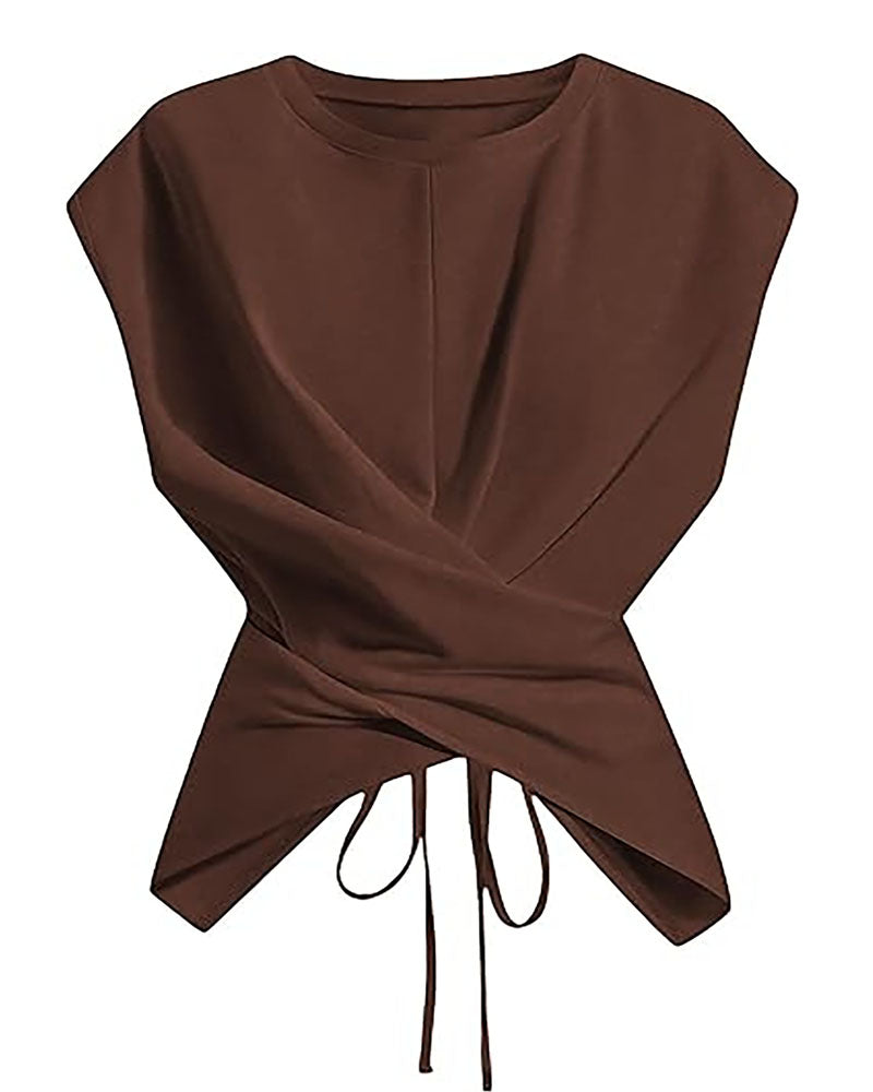 Twist Drape Tee