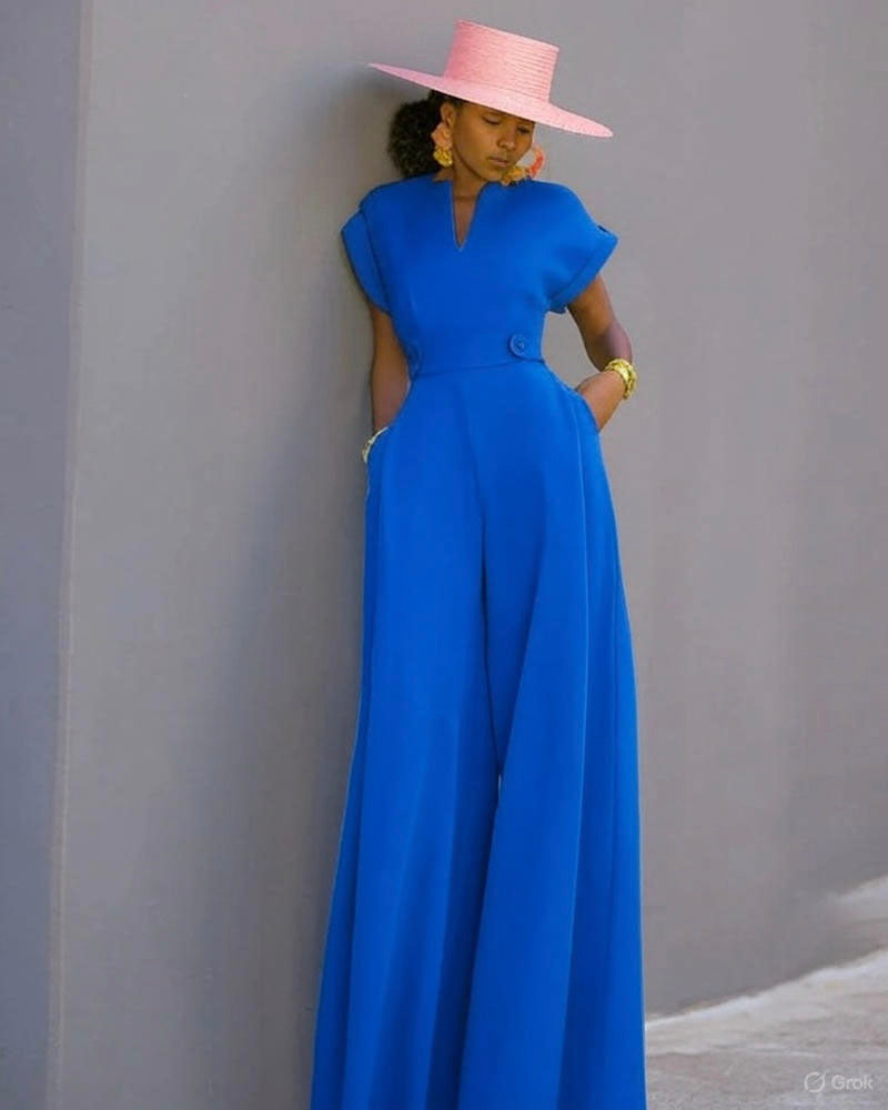Urban Cap Sleeve Jumpsuit