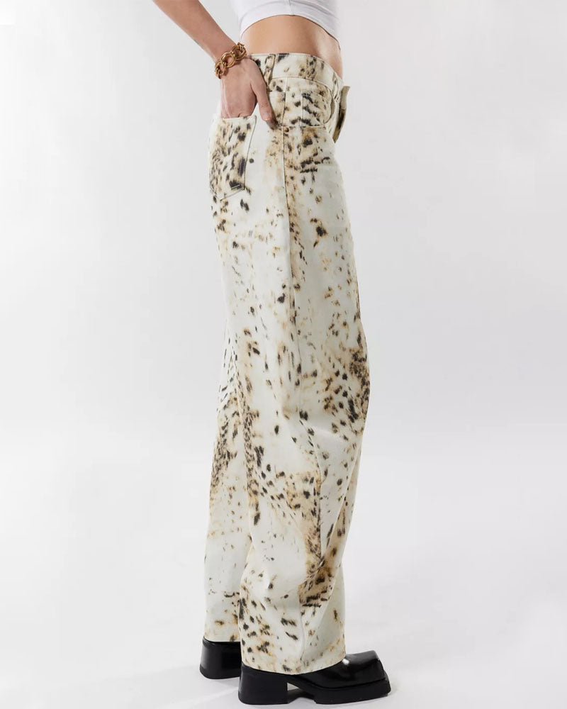 Wild Prowl Retro Denim Barrel Jeans