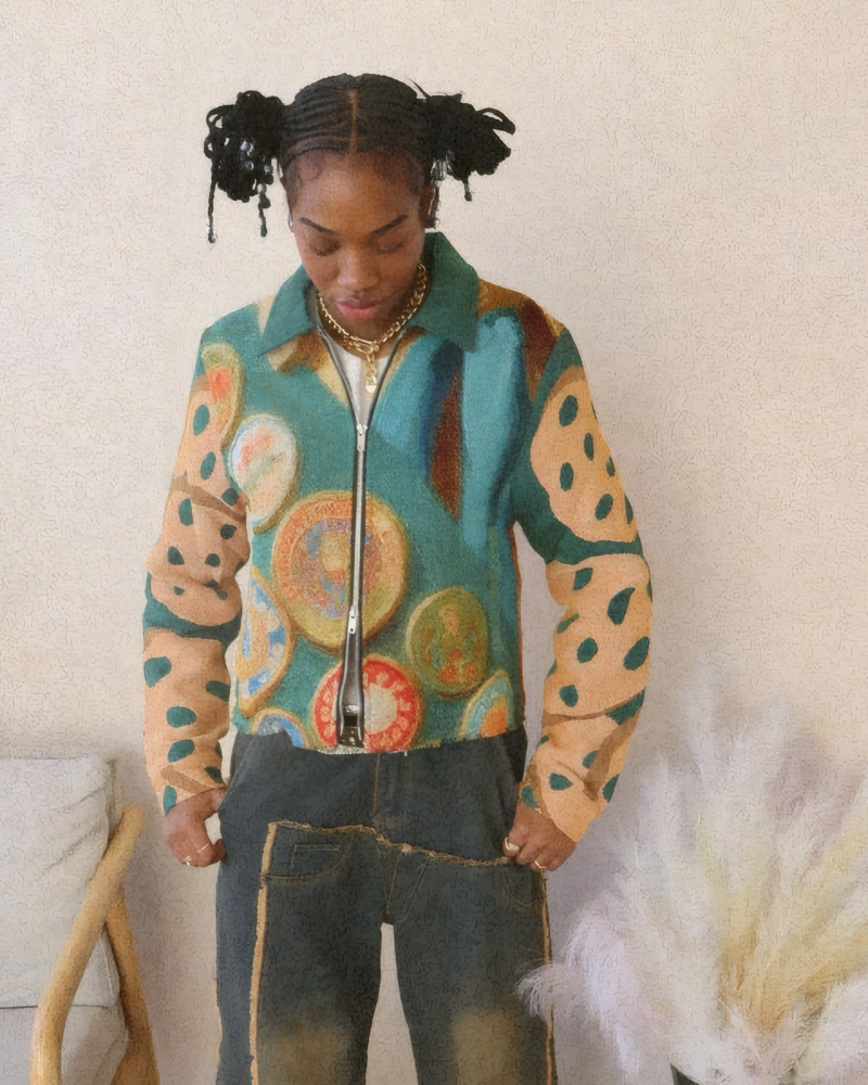 GIRL SCOUT COOKIES HANDMADE JACKET