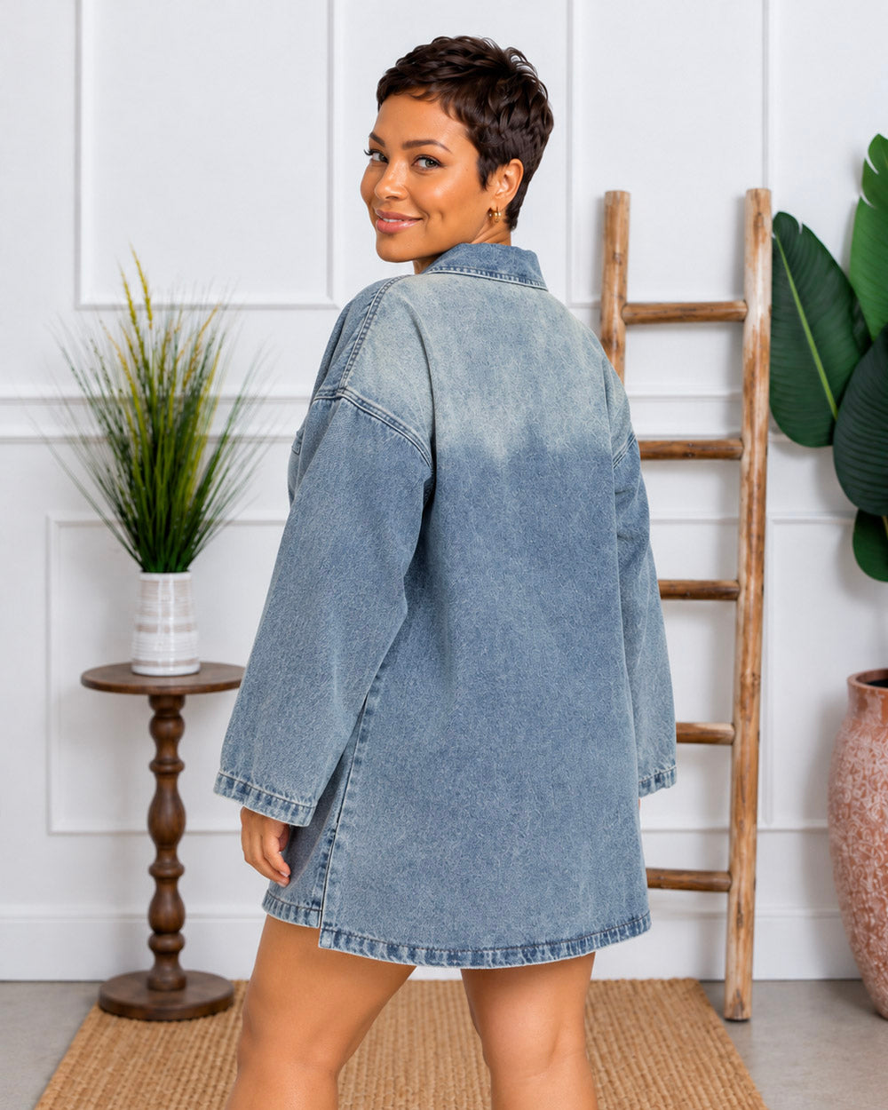 Wrangle Me Denim Dress
