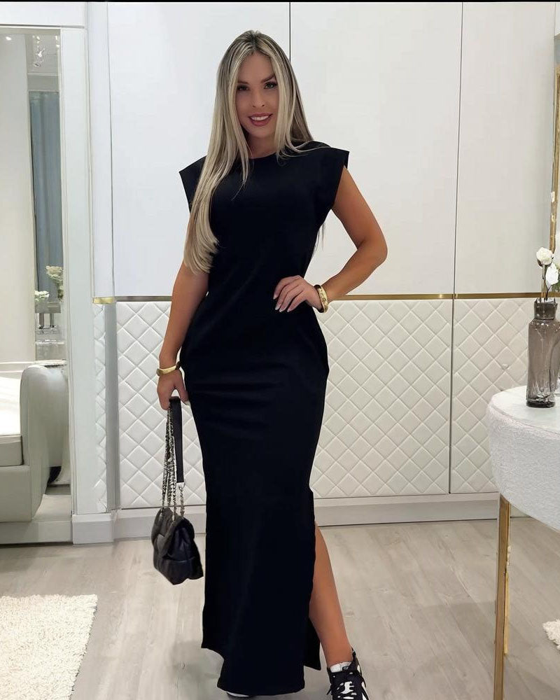 Wrinkle-Free Maxi Dress