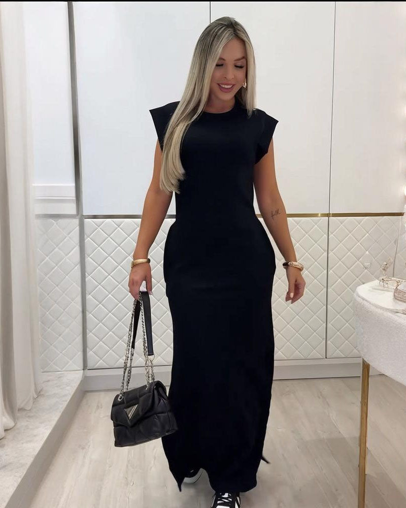 Wrinkle-Free Maxi Dress