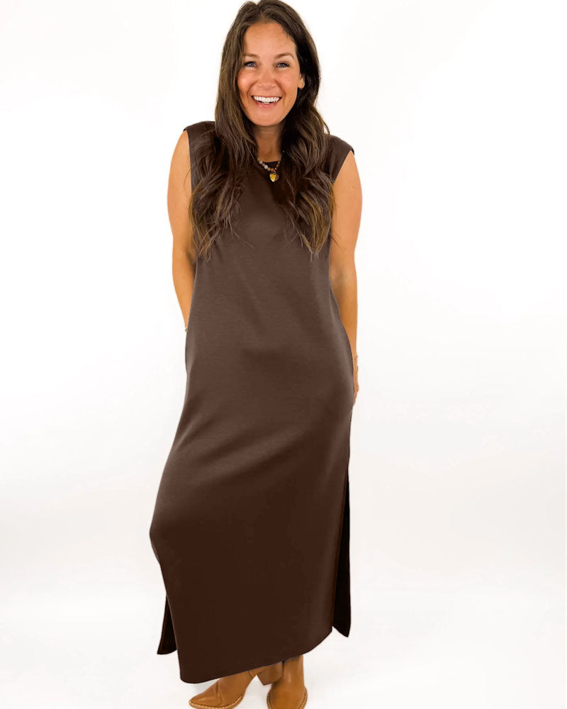 Wrinkle-Free Maxi Dress