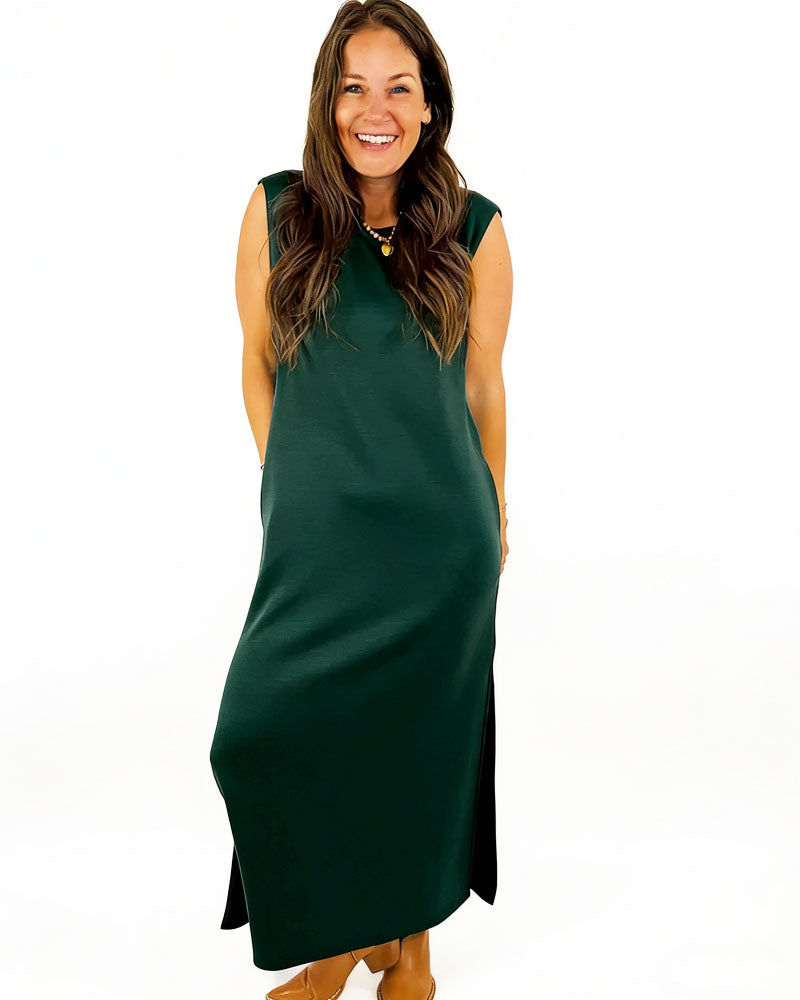 Wrinkle-Free Maxi Dress