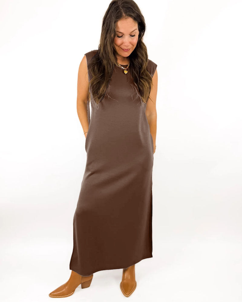 Wrinkle-Free Maxi Dress