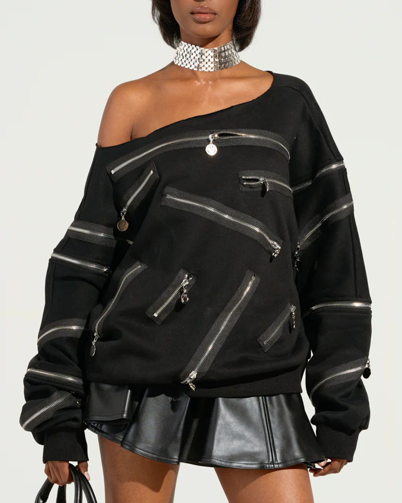 Zip It Up SWEATSHIRT