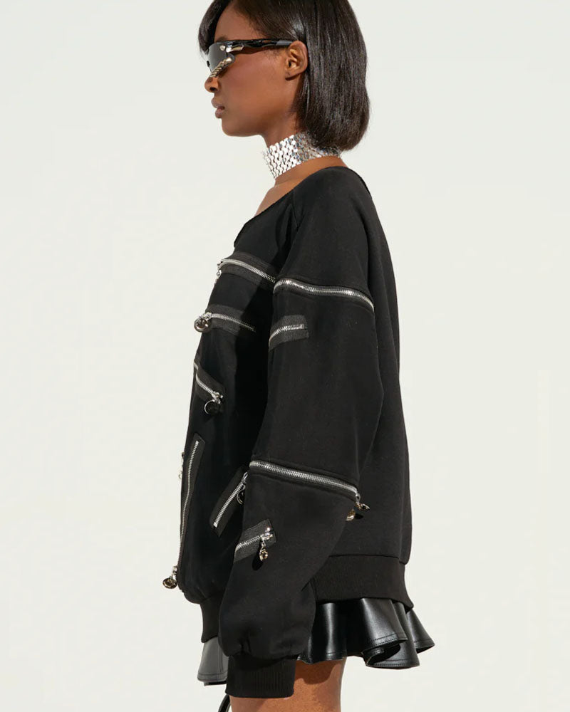 Zip It Up SWEATSHIRT