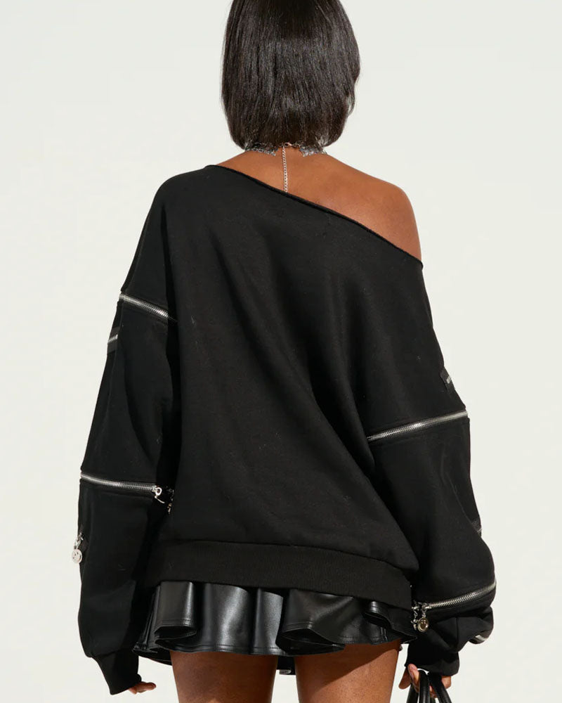 Zip It Up SWEATSHIRT