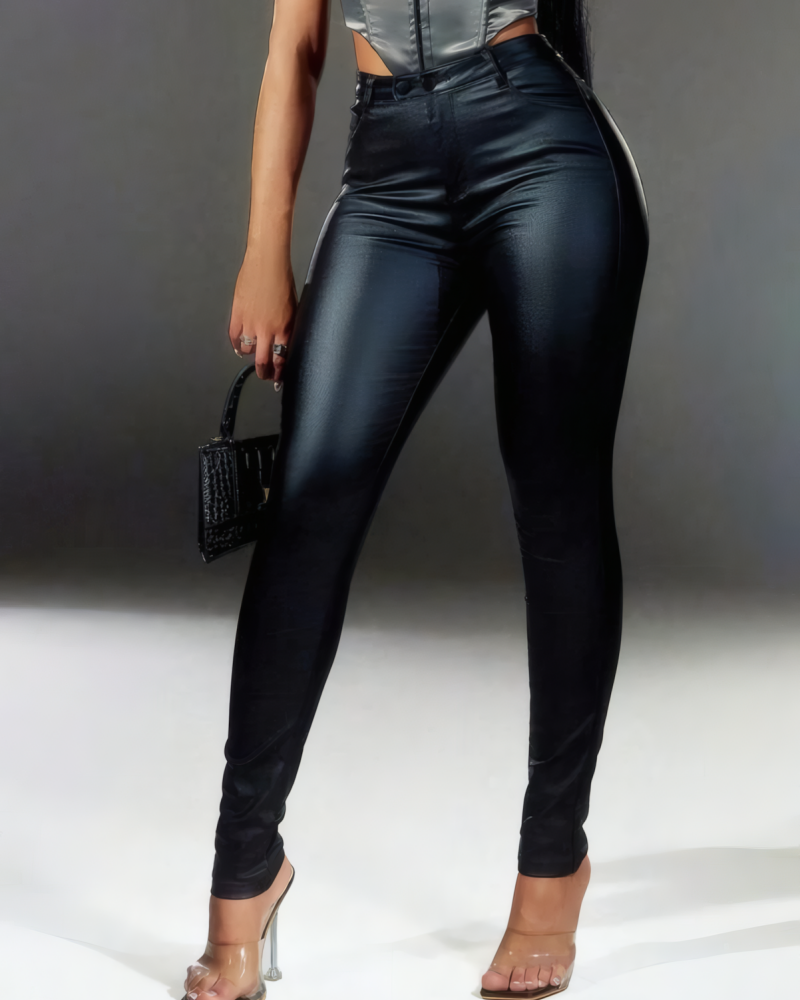 High Waist Skinny Leggings