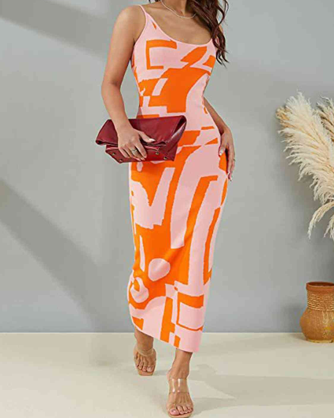 Graffiti Pea Knit Dress