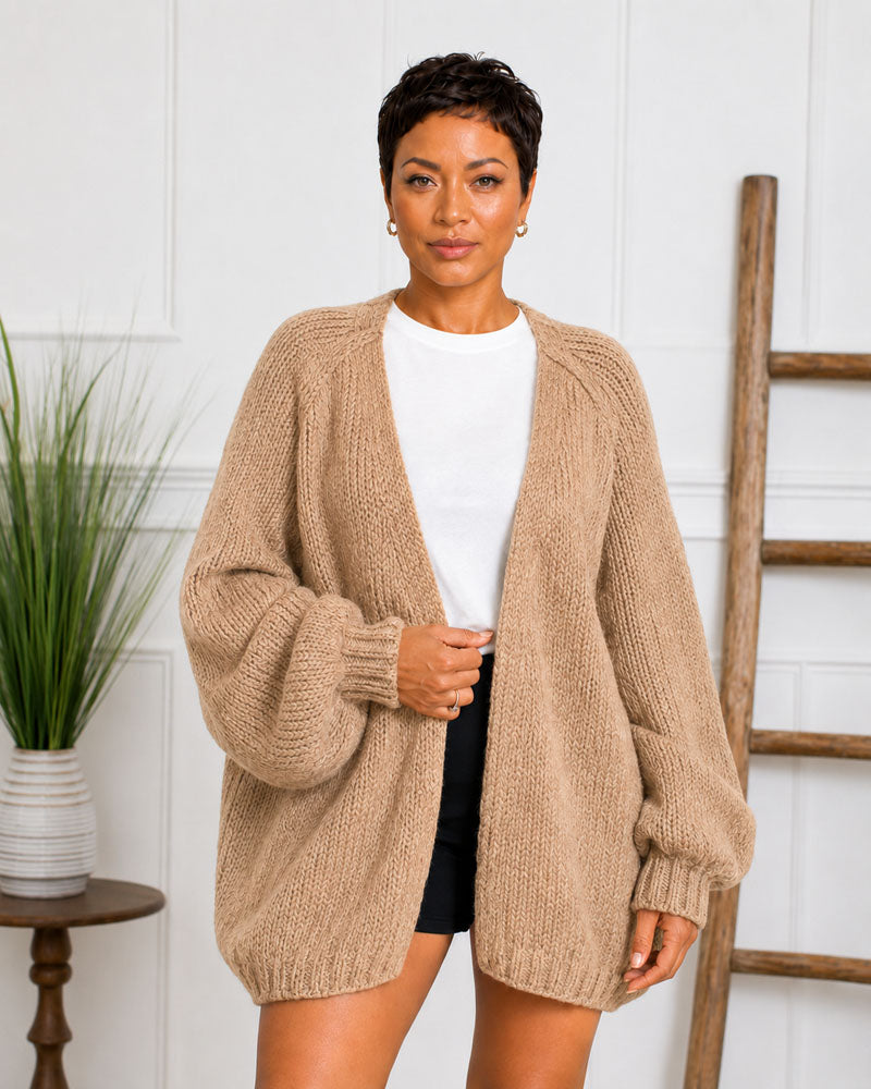 edge to edge cardigan