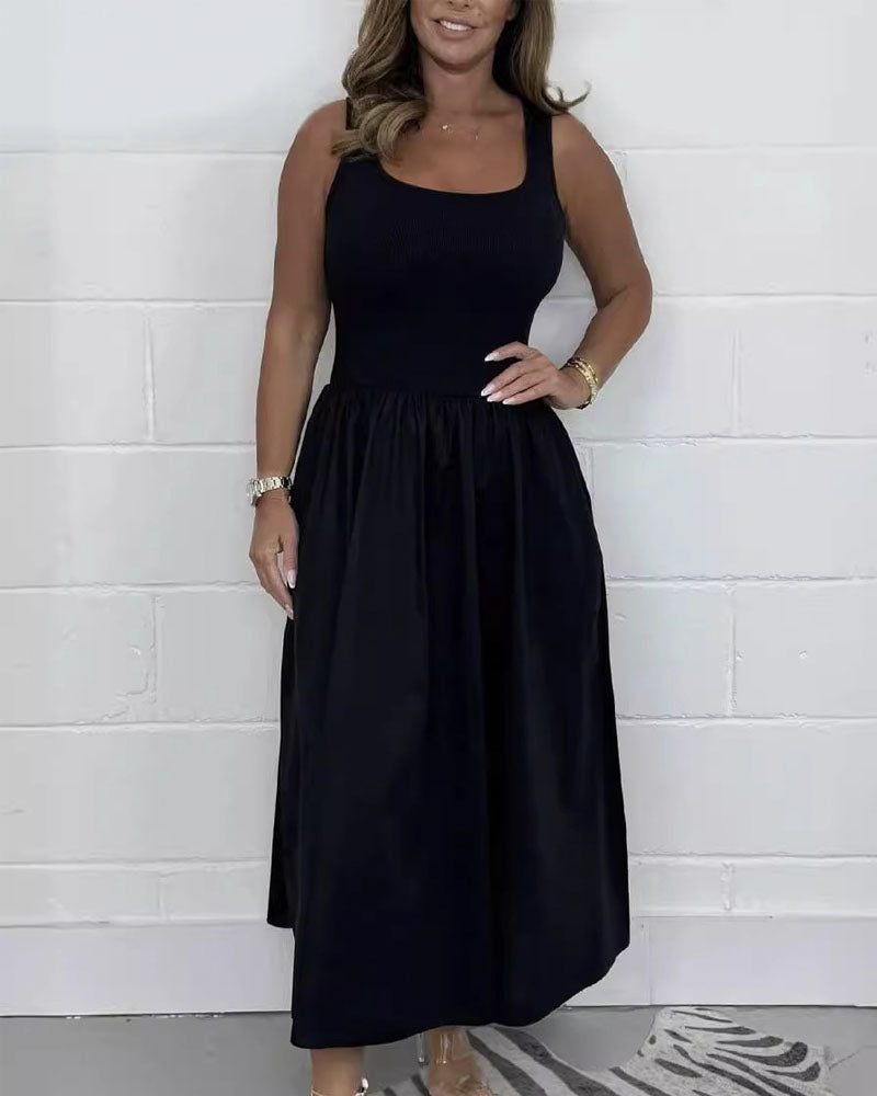 simple decorum maxi dress
