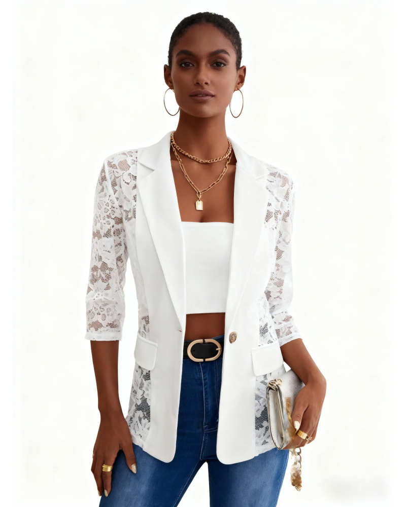 Lace & Poise Blazer