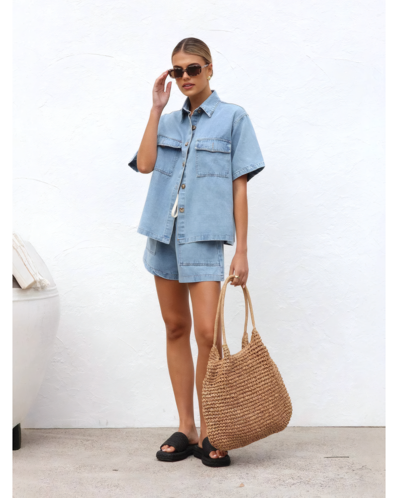 Delaney Denim Set