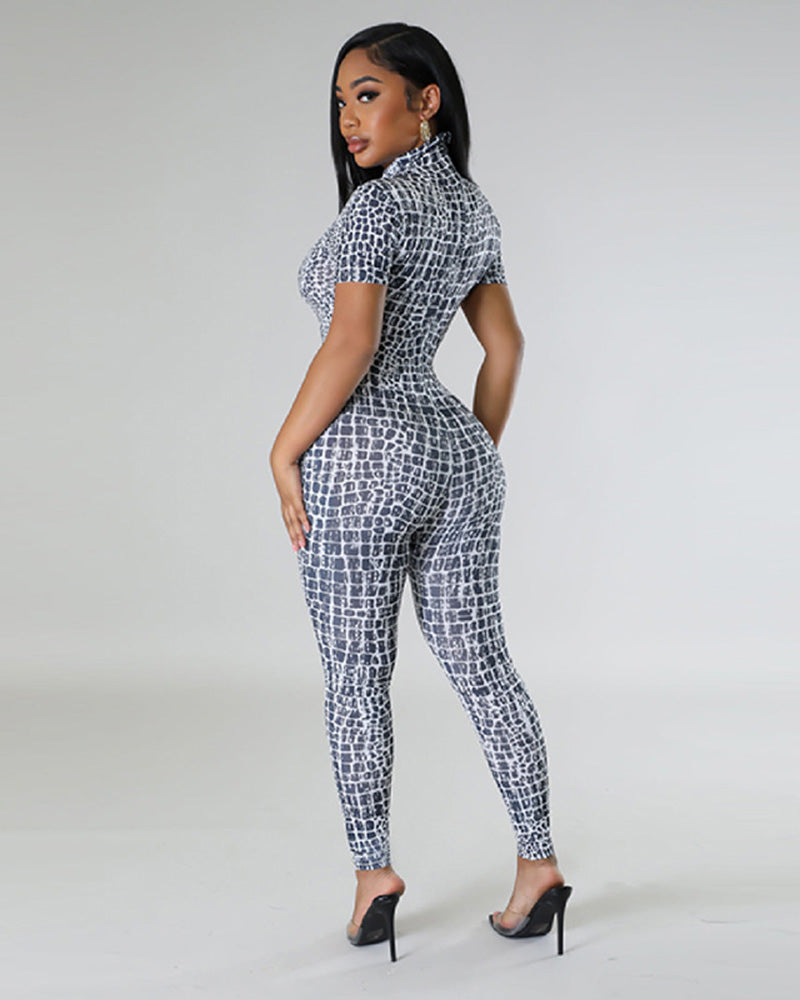 Exotic Baddie Jumpsuit – Snazzyin